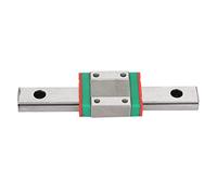 Guide de rail linéaire noir miniature Bloc de glissière de 100 mm pour petit équipement