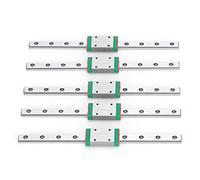 Guide de Rail linéaire pour imprimante 3D, curseur de Rail coulissant en acier inoxydable V0 Compact et léger 150mm