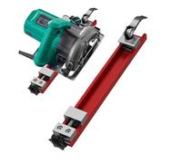 Guide de rail pour scie circulaire - 36,5 x 3,9 x 4,6 cm, guide de rail de précision | Base de serrage pour scie circulaire, rail de scie pour travail du bois, encadrement, gravure