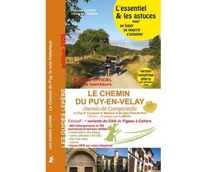 Guide de randonnée - Chemins de Compostelle : le Chemin du Puy-en-Velay | Lepère Éditions