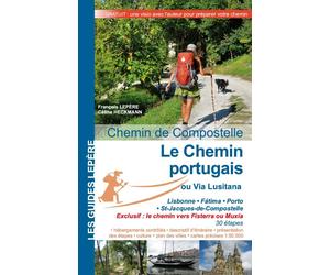 Guide de randonnée - Chemins de Compostelle : le Chemin portugais ou Via Lusitana | Lepère Éditions