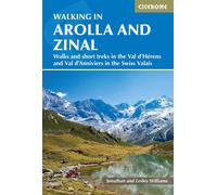 Guide de randonnées (en anglais) - Arolla and Zinal | Cicerone