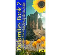 Guide de randonnées (en anglais) - Dolomites Centre & East, book 2 | Sunflower