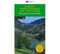 Guide de randonnées (en anglais) - Durham, North Pennines & Tyne & Wear (Angleterre) | Ordnance Survey - Pathfinder guides