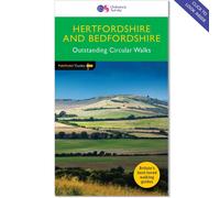 Guide de randonnées (en anglais) - Hertfordshire, Bedfordshire (Angleterre) | Ordnance Survey - Pathfinder guides