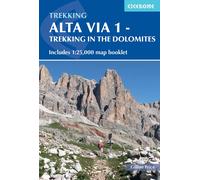 Guide de randonnées (en anglais) - Trekking in the dolomites - Alta via 1 | Cicerone