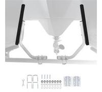 Guide de Remorque de Bateau VEVOR Type Berceau Réglable Largeur 30 mm Acier Galvanisé