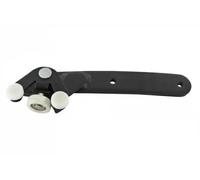 Guide de rouleau de porte coulissante à droite, inférieur V10-2476 VAICO pour VW