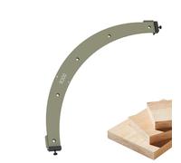 Guide de routage d'angle, gabarit de coin de menuiserie, pochoirs de routeur précis | Routage de l'outil de découpe pour l'élaboration de projets d'aplatissement