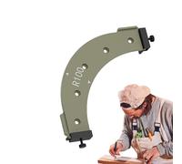 Guide de routage du coin, modèle d'arc d'angle rond du travail bois,Grands modèles d'angle de travail bois - Outil de routage à haute résistance léger à usage interne et externe