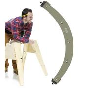 Guide de routage du coin, modèle d'arc d'angle rond du travail bois | Grands modèles d'angle de travail bois | Outil de coupe de routage léger interne et externe pour les projets domestiques
