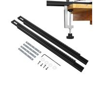 Guide De Sciage | Support Auxiliaire Pour Menuiserie Avec Rail - Rail De Guidage Domestique | Pour Atelier, Construction, Gravure, Fraisage, Travail Du Bois, Rainurage