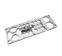 Guide de scie à 90 degrés, pince carrée de positionnement à angle droit en alliage d'aluminium, outil de travail du bois pour une coupe précise et un alignement de scie circulaire électrique, facile à