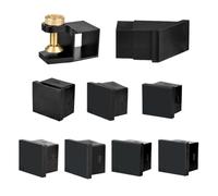 Guide de scie à queue d' - Jauge à queue d' pour le travail du bois - Jauge à angle droit | Jauge de coupe de scie magnétique, jauge de marquage de queue d' avec 8 modules, joint