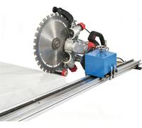 Guide De Scie Annulaire Pour Béton,Rail De Guidage Pour Scie Circulaire - Fonction De Déplacement Automatique Et Rail Fixe,Profondeur De Coupe Réglable,Pour Sols En Béton Armé Et Murs En Briques 2.5m