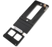 Guide de Scie Circulaire à Angle Droit 260mm, Noir | Alliage D’aluminium Cnc, Clip de Connexion Cuivre, Auto-alignement, Coupes Précises à 90°