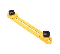 Guide de scie circulaire de précision, pince de coupe réglable avec construction robuste, outil de positionnement de fraisage, accessoire d'atelier avec design stable, fixation de guide pour bois et