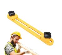 Guide de scie circulaire - Rail de coupe du bois réglable, pince de positionnement | Outil de précision pour le travail du bois compatible avec les machines de coupe-poussière de 10,2 à 15,2 cm