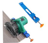 Guide de scie circulaire rail, Guide de base la machine coupe réglable 5, 7 à 8, 3 pouces, voie scie circulaire en plastique, coupe portable pour la précision et le fraisage