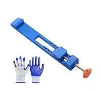 Guide de scie circulaire réglable pour coupe de bord - Pince de positionnement de boucle inversée bidirectionnelle compatible avec les coupe-poussière de 10,2 cm et Ma(A)