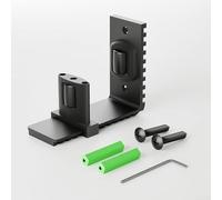 Guide de sol coulissant pour porte de grange avec double rouleau, largeur réglable pour différentes tailles de porte, matériau en acier au carbone pour une longue durée de vie