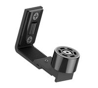 Guide de sol pour porte de grange à fixation murale - Guide de porte coulissante réglable pour bas de porte de grange coulissante