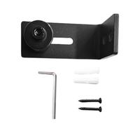 Guide de sol pour portes coulissantes - Rail réglable et silencieux pour ferrures - Guide de sol pour portes de grange coulissantes - Pour intérieur dans la cuisine, la chambre, la salle de bain, le