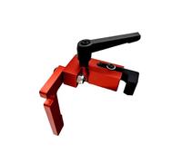 Guide de table de défonceuse en aluminium à rainure en T multiple, guide de scie à table, guide de profil, connecteur de rail d'onglet à rainure en T et butée de guide(F75 Fence Stopper)