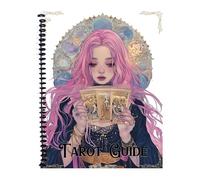 Guide de tarot - débutant Deck 2025 Planner for Learning Tarot, guide informatif avec étape par instructions pour les novices, étude d'anniversaire, débutants spirituels 8.27x11.22x1.18 pouces