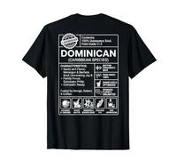 Guide de Terrain des espèces des Caraïbes dominicaines Infographie Vintage T-Shirt
