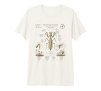 Guide de Terrain Vintage en Forme de mante priante T-Shirt Haut de Gamme