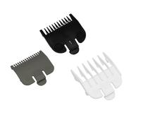 Guide de tondeuse à cheveux professionnel, peigne électrique qui peut être utilisé pour les tondeuses à cheveux Wahl standard Magic Clip Super Taper 8148/8504/1919/8591 (noir)