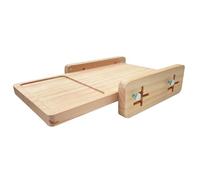 Guide de tranchage de , guide de tranchage de , guide de découpe horizontal, trancheuse à avec plateau miettes, guide de coupe de 27,6 x 18,9 x 5,9 cm pour levain, gâteaux, toasts et