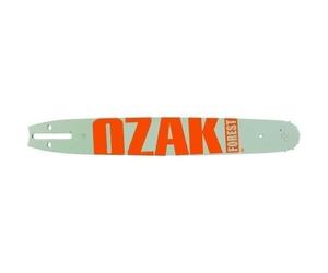 Guide de tronçonneuse OZAKI Pro Steel - 18 pouces - Acier - Pas de 0,325 pouces - Jauge de 1,5 mm