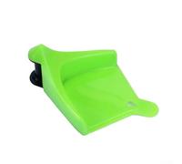 Guide de tuyau de cale de pneu pour lavage de voiture avec design anti-pincement, outil de tube d'eau en plastique pour éviter les bourrages de tuyau et de cordon autour des pneus de véhicule (vert)