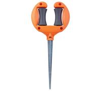 Guide de tuyau de jardin Spike - Piquet de tuyau pour gazon, support de tuyau de jardin en métal | Roller de guide de tuyau de chemin de jardin, à tenon multifonction pour Prote