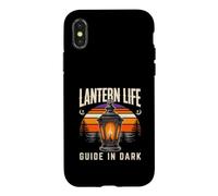 Guide de Vie des lanternes dans Une Aventure de Camping dans Le Noir Coque pour iPhone X/XS