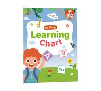 Guide de vocabulaire anglais de base avec grands mots - 28,7 x 21 cm - Pour enfants, étudiants, école à domicile - Guide d'étude de vocabulaire