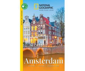 Guide de voyage de poche - Amsterdam - Édition 2025 | National Geographic