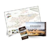 Guide de voyage Explore Kirghizistan + Carte Adventure Travel Map | 4x4, van, moto et vélo | 2ème édition