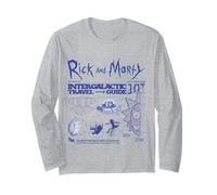Guide de Voyage intergalactique Rick and Morty Merch Manche Longue