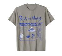 Guide de Voyage intergalactique Rick and Morty Merch T-Shirt