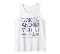 Guide de Voyage Rick and Morty Merch Dimension C-137 Débardeur