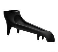 Guide d'eau pour machines à café, entonnoir en silicone de qualité alimentaire avec aspect anti-traces de doigts, design de rangement compact (noir)