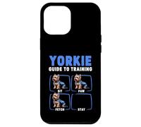 Guide d'entraînement Amusant Yorkshire pour Les Amoureux des Chiens Coque pour iPhone 12 Pro Max
