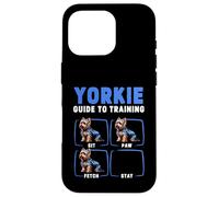 Guide d'entraînement Amusant Yorkshire pour Les Amoureux des Chiens Coque pour iPhone 16 Pro