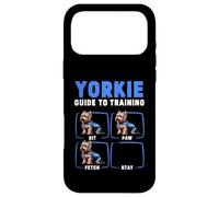 Guide d'entraînement Amusant Yorkshire pour Les Amoureux des Chiens Coque pour iPhone 17 Pro Max