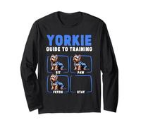 Guide d'entraînement Amusant Yorkshire pour Les Amoureux des Chiens Manche Longue