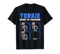 Guide d'entraînement Amusant Yorkshire pour Les Amoureux des Chiens T-Shirt