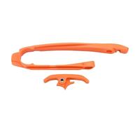 Guide des Bras de Swing de Curseur de chaîne de Moto Compatible avec XC SX SXF XCF XCW EXC XCFW EXCF FC FE FS FX TC TC Te TX Modèles ajuste diverses pièces de vélo de saleté(Orange 2 Piece Set)